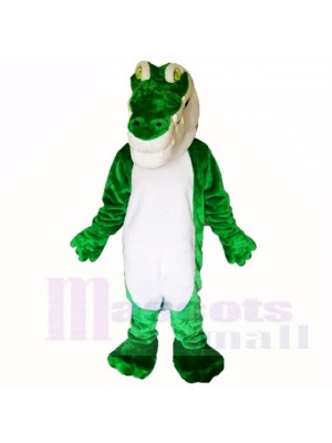 vert Crocodile Poids léger Costumes De Mascotte Adulte