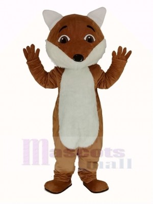 Charmant Renard Mascotte Costume Animal