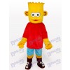 Costume Bart Simpson Son anime mascotte