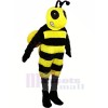 Noir et Jaune abeille Mascotte Les costumes Animal