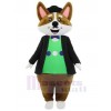 Chien costume de mascotte