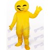 Costume de mascotte adulte jaune poupée animal