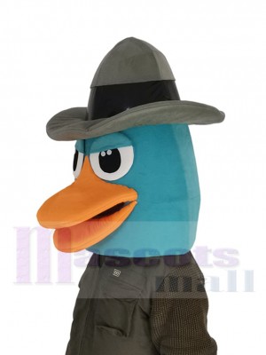Perry l'ornithorynque Costume de mascotte Animal Tête seulement