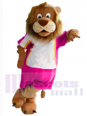 Lion de sport drôle Costume de mascotte Animal