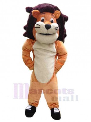 Lion en peluche de dessin animé Mascotte Costume