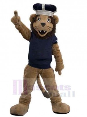 Lion brun intelligent Mascotte Costume Animal