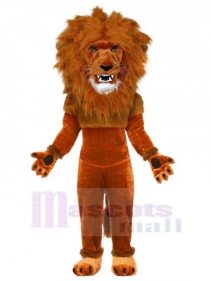 Lion adulte féroce Mascotte Costume Animal